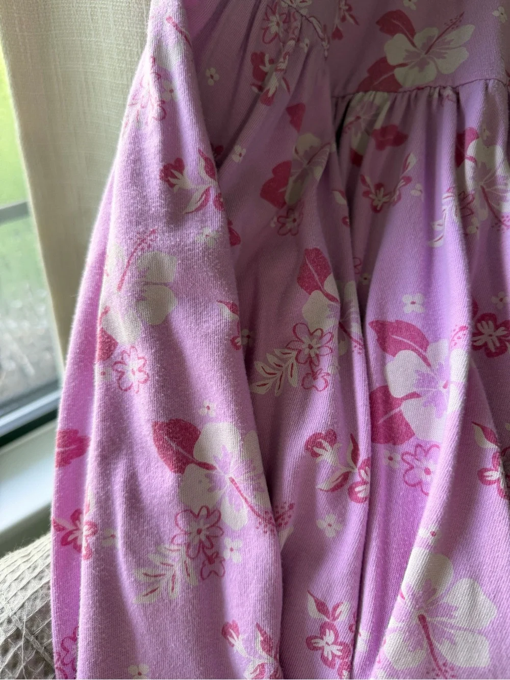 Cat & Jack Lavender Floral Tank Dress